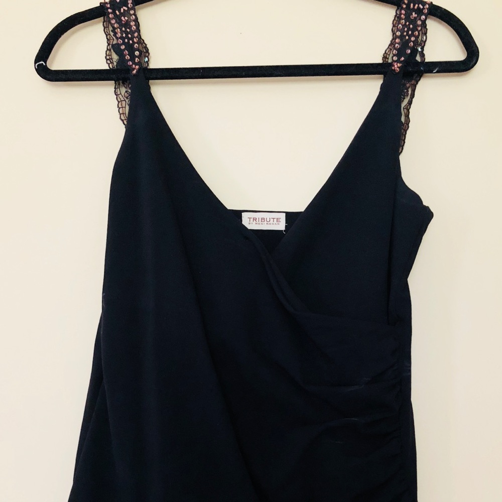 Tribute by Heni Neman Tank with Sequin Detail